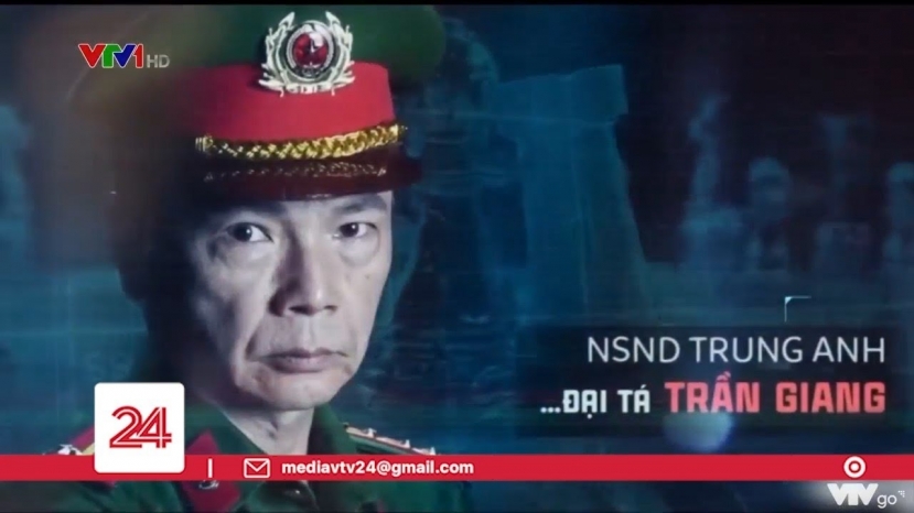 NSND Trung Anh đảm nhận vai diễn 'nặng ký' trong bộ phim chính luận Đấu Trí. Ảnh chụp màn hình NSND Trung Anh đảm nhận vai diễn 'nặng ký' trong bộ phim chính luận Đấu Trí. Ảnh chụp màn hình