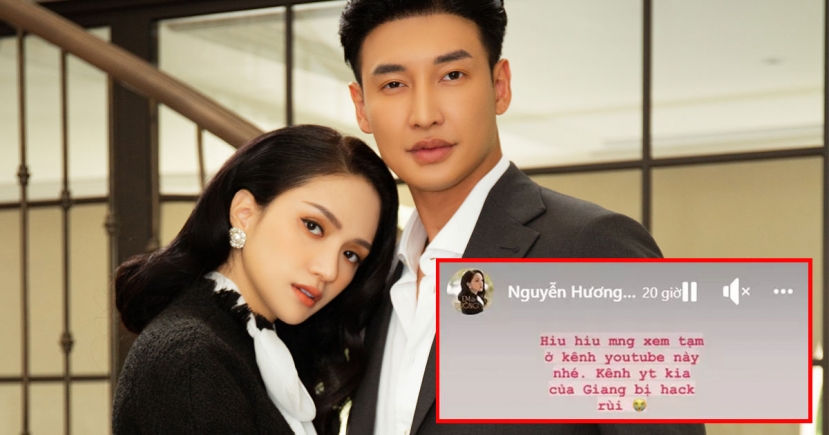 Hương Giang thông báo tin buồn trên trang cá nhân. Ảnh: Internet Hương Giang thông báo tin buồn trên trang cá nhân. Ảnh: Internet