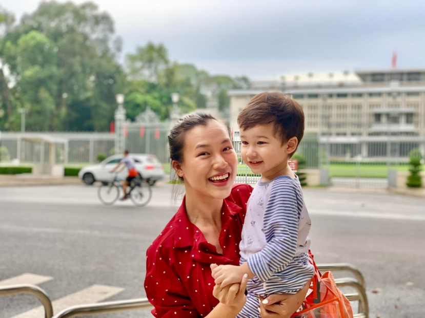 MC Hoàng Oanh lần đầu làm điều đặc biệt cho quý tử sau khi ly hôn chồng Tây - Ảnh 3 MC Hoàng Oanh lần đầu làm điều đặc biệt cho quý tử sau khi ly hôn chồng Tây - Ảnh 3