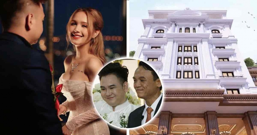 Căn nhà hoành tráng của Xoài Non và ông xã. Ảnh: Internet Căn nhà hoành tráng của Xoài Non và ông xã. Ảnh: Internet