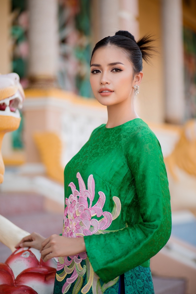 Ngọc Châu được biết đến sau khi đăng quang ngôi vị quán quân của chương trình Quán quân Vietnam's Next Top Model 2016. Ảnh: Internet Ngọc Châu được biết đến sau khi đăng quang ngôi vị quán quân của chương trình Quán quân Vietnam's Next Top Model 2016. Ảnh: Internet