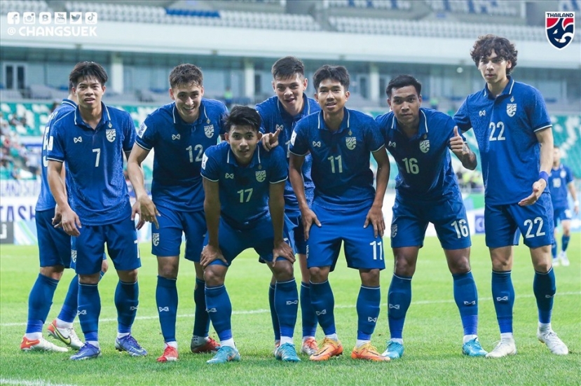 U23 Thái Lan tập trung chuẩn bị tham gia Doha Cup 2023, trong đó có Việt Nam. Đây chính là giải đấu được xem là đợt tập dượt cuối cùng cho các đội bóng ĐNÁ chuẩn bị cho SEA Games tới. Ảnh: CHANGSEUK U23 Thái Lan tập trung chuẩn bị tham gia Doha Cup 2023, trong đó có Việt Nam. Đây chính là giải đấu được xem là đợt tập dượt cuối cùng cho các đội bóng ĐNÁ chuẩn bị cho SEA Games tới. Ảnh: CHANGSEUK