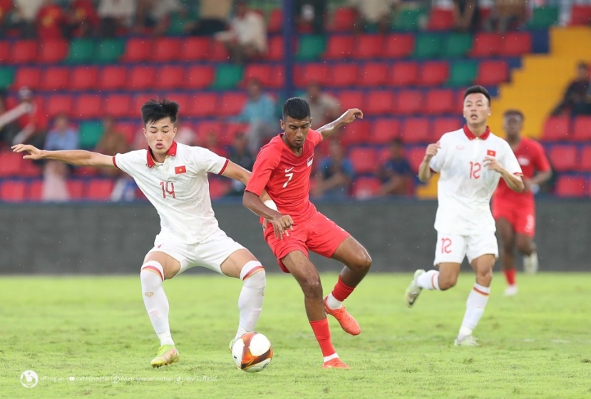 2 lượt trận cuối mới là thử thách thật sự của U22 Việt Nam. Ảnh: VFF 2 lượt trận cuối mới là thử thách thật sự của U22 Việt Nam. Ảnh: VFF