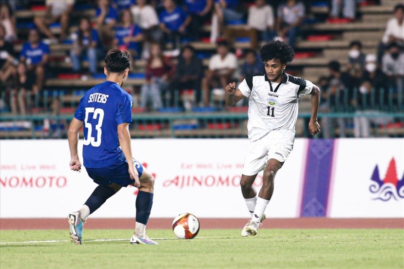U22 Đông Timor vừa tạo ra địa chấn. U22 Đông Timor vừa tạo ra địa chấn.