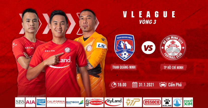 Do Quảng Ninh đang là tâm dịch nên trận đấu giữa Than Quảng Ninh và TP HCM đã bị hoãn lại. CLB TP HCM chưa di chuyển đến Quảng Ninh nên toàn đội sẽ đỡ vất vả hơn. Bù lại CLB TP HCM sẽ có trận giao hữu với Long An để đảm bảo phong độ và thể lực của các cầu thủ Do Quảng Ninh đang là tâm dịch nên trận đấu giữa Than Quảng Ninh và TP HCM đã bị hoãn lại. CLB TP HCM chưa di chuyển đến Quảng Ninh nên toàn đội sẽ đỡ vất vả hơn. Bù lại CLB TP HCM sẽ có trận giao hữu với Long An để đảm bảo phong độ và thể lực của các cầu thủ