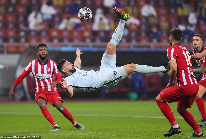 Giroud lập siêu bàn thắng giúp Chelsea có lợi thế, Bayern nhấn chìm đối thủ bằng mưa bàn thắng - Ảnh 3 Giroud lập siêu bàn thắng giúp Chelsea có lợi thế, Bayern nhấn chìm đối thủ bằng mưa bàn thắng - Ảnh 3