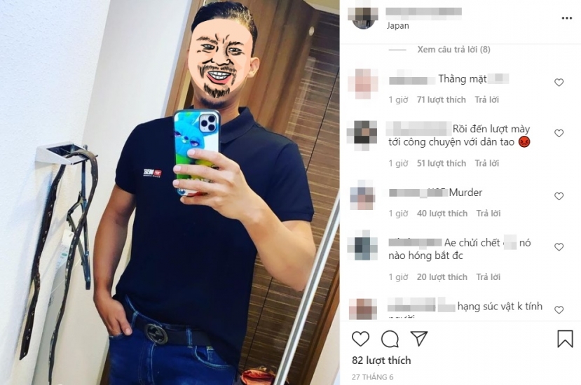 Trên Instagram, tài khoản của nhân vật này chưa kịp khóa bình luận và đã phải nếm trải thứ 'đặc sản' cùa dân mạng Việt Nam Trên Instagram, tài khoản của nhân vật này chưa kịp khóa bình luận và đã phải nếm trải thứ 'đặc sản' cùa dân mạng Việt Nam
