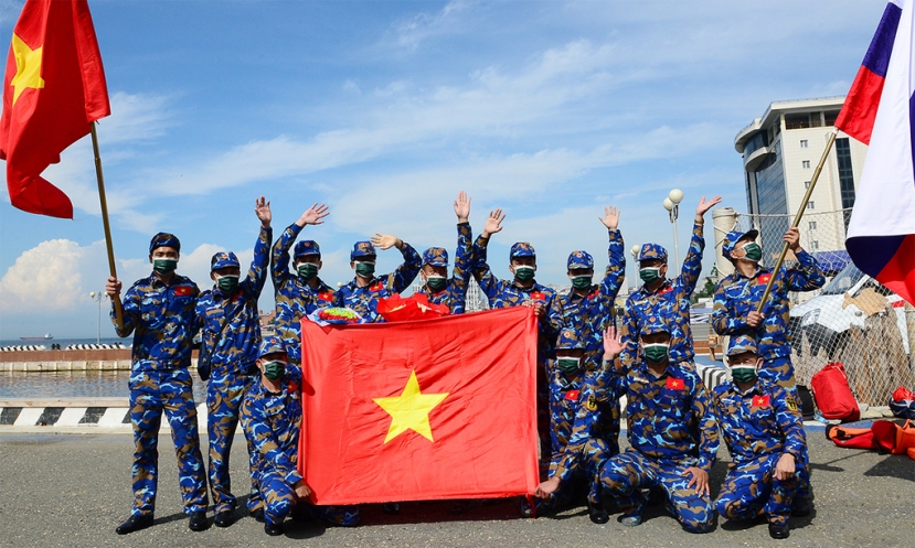 Army Games 2021: Chiến hạm của ĐT Việt Nam vượt qua Trung Quốc, giành HCB trong lần đầu tham dự - Ảnh 1 Army Games 2021: Chiến hạm của ĐT Việt Nam vượt qua Trung Quốc, giành HCB trong lần đầu tham dự - Ảnh 1