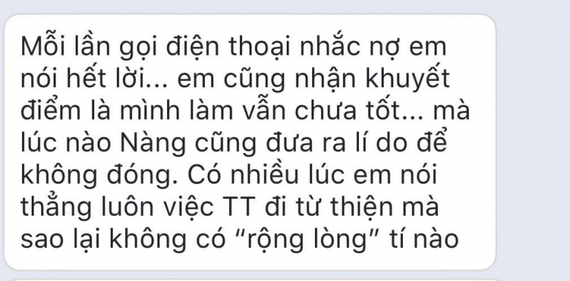 Thủy Tiên tiếp tục vướng ồn ào: Bị tố nợ tiền bảo vệ 18 tháng, mặc cả từng đồng về phí dịch vụ - Ảnh 7 Thủy Tiên tiếp tục vướng ồn ào: Bị tố nợ tiền bảo vệ 18 tháng, mặc cả từng đồng về phí dịch vụ - Ảnh 7