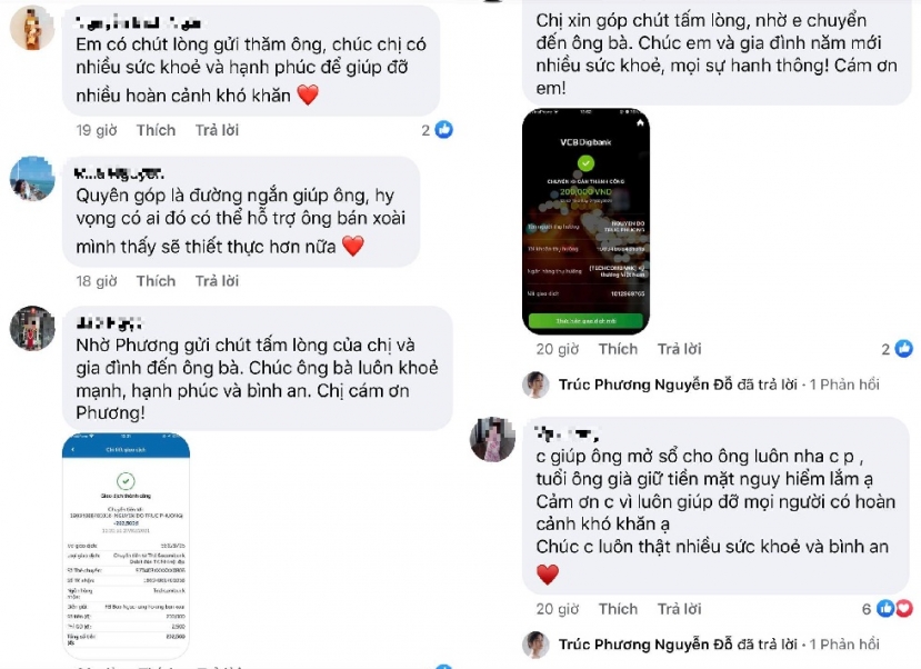Cụ ông bán xoài lấy tiền chữa bệnh cho vợ được ủng hộ hơn 100 triệu đồng - Ảnh 2 Cụ ông bán xoài lấy tiền chữa bệnh cho vợ được ủng hộ hơn 100 triệu đồng - Ảnh 2