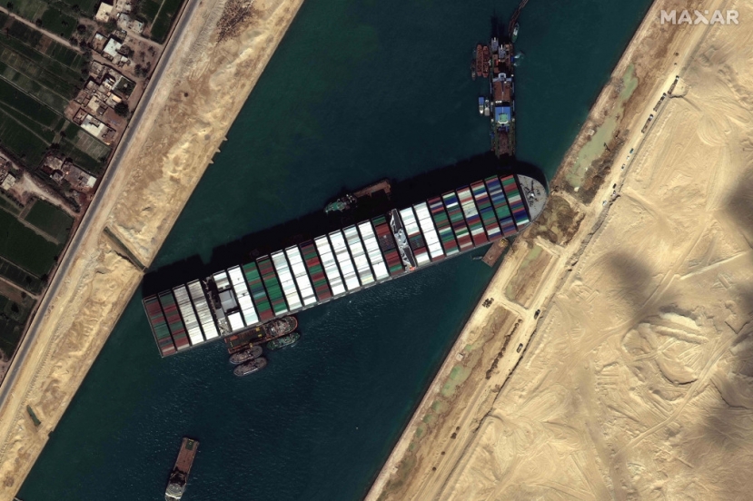 Có ít nhất 369 chiếc tàu đang bị tắc nghẽn ở kênh đào Suez. Ảnh: Getty Có ít nhất 369 chiếc tàu đang bị tắc nghẽn ở kênh đào Suez. Ảnh: Getty