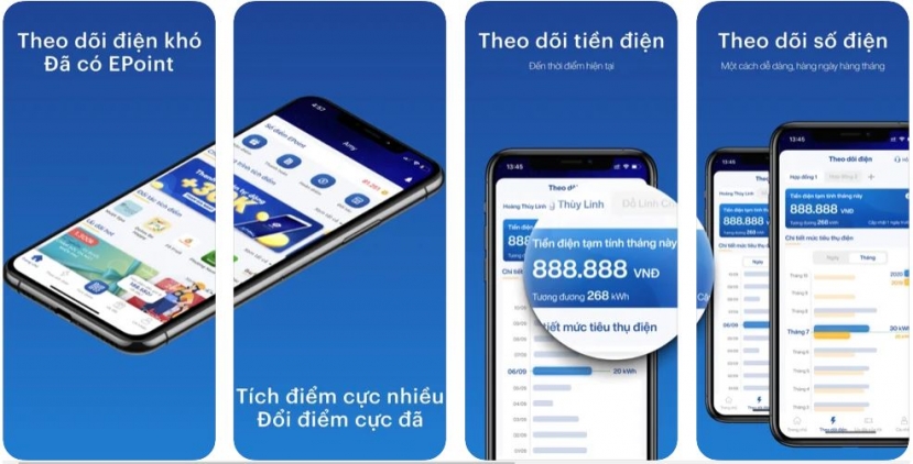 Ứng dụng EPoint đang được khách hàng sử dụng điện tại Hà Nội đánh giá rất cao. Ứng dụng EPoint đang được khách hàng sử dụng điện tại Hà Nội đánh giá rất cao.