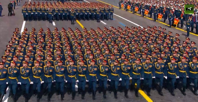 11.000 quân nhân và dàn vũ khí siêu khủng của Nga đang duyệt binh kỷ niệm Ngày Chiến thắng - Ảnh 2 11.000 quân nhân và dàn vũ khí siêu khủng của Nga đang duyệt binh kỷ niệm Ngày Chiến thắng - Ảnh 2
