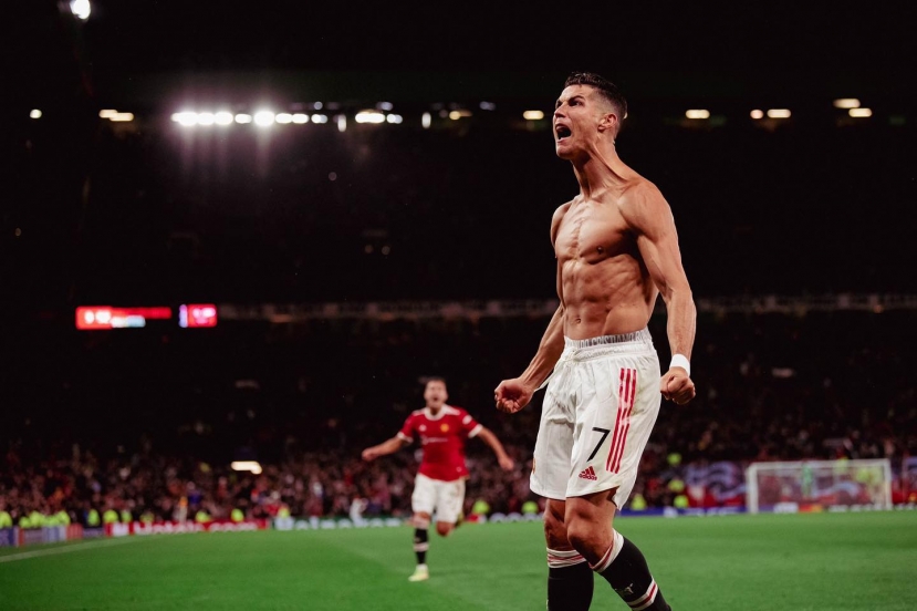 Ronaldo ăn mừng cuồng nhiệt với bàn thắng đậm chất Fergie Time - Ảnh: Telegraph Ronaldo ăn mừng cuồng nhiệt với bàn thắng đậm chất Fergie Time - Ảnh: Telegraph