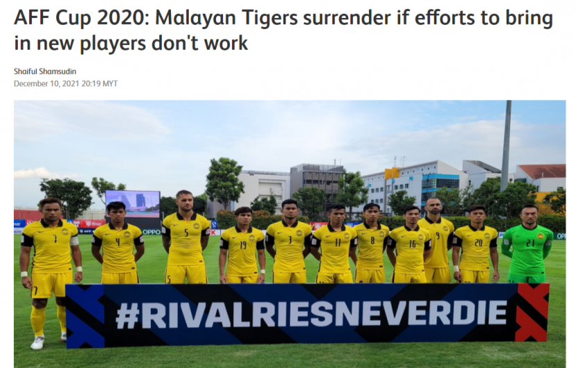 ĐT Malaysia tan hoang đội hình vì Covid-19 - Ảnh: AFF ĐT Malaysia tan hoang đội hình vì Covid-19 - Ảnh: AFF