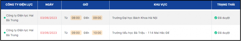 Lịch cắt điện Hà Nội ngày 3/6: Nhiều nơi ở Hà Nội bị ngưng cấp điện từ sáng sớm - Ảnh 1 Lịch cắt điện Hà Nội ngày 3/6: Nhiều nơi ở Hà Nội bị ngưng cấp điện từ sáng sớm - Ảnh 1