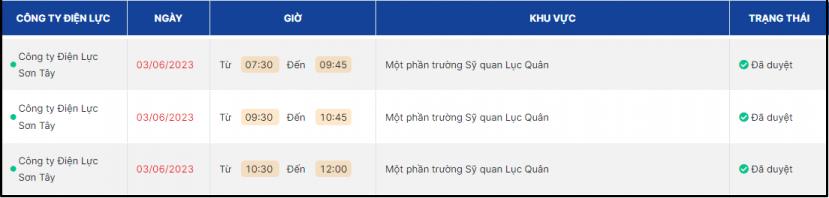 Lịch cắt điện Hà Nội ngày 3/6: Nhiều nơi ở Hà Nội bị ngưng cấp điện từ sáng sớm - Ảnh 9 Lịch cắt điện Hà Nội ngày 3/6: Nhiều nơi ở Hà Nội bị ngưng cấp điện từ sáng sớm - Ảnh 9