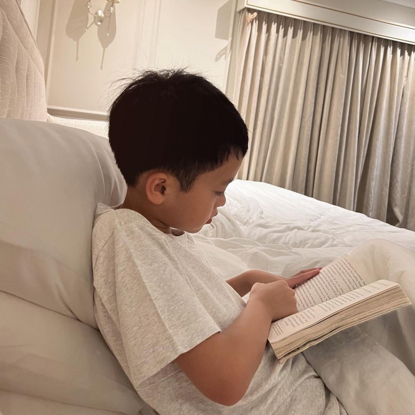 Hà Tăng hiếm hoi chia sẻ về con cái trên MXH. Ảnh: @hatangthanh. Hà Tăng hiếm hoi chia sẻ về con cái trên MXH. Ảnh: @hatangthanh.