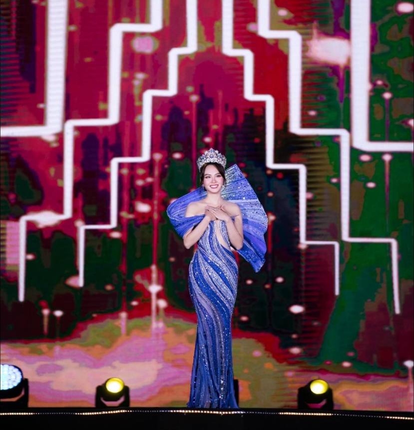 Hình ảnh của Hoa hậu Mai Phương trong đêm final walks Chung kết Miss World Vietnam 2023. Hình ảnh của Hoa hậu Mai Phương trong đêm final walks Chung kết Miss World Vietnam 2023.