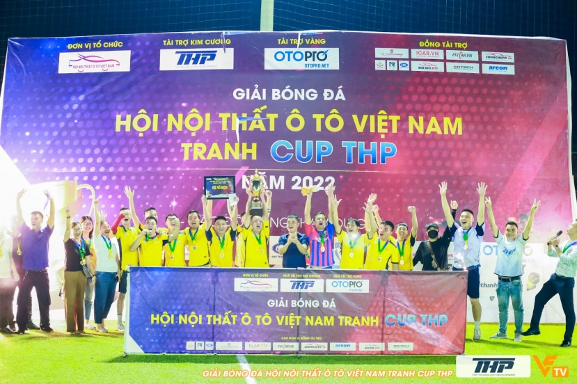 Giải bóng đá hội nội thất ô tô Việt Nam tranh cup THP và những thành công từ sự gắn kết đoàn thể - Ảnh 1 Giải bóng đá hội nội thất ô tô Việt Nam tranh cup THP và những thành công từ sự gắn kết đoàn thể - Ảnh 1