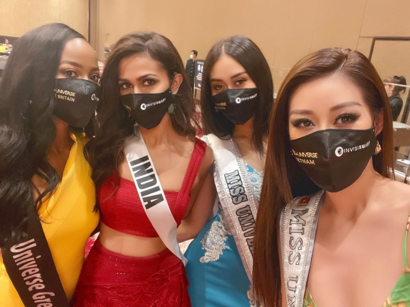 Thời trang ngày 2 của Khánh Vân tại Miss Universe - Ảnh 7 Thời trang ngày 2 của Khánh Vân tại Miss Universe - Ảnh 7