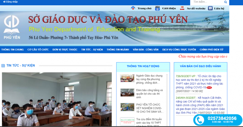 Tra cứu điểm thi THPT quốc gia 2021 tỉnh Phú Yên Tra cứu điểm thi THPT quốc gia 2021 tỉnh Phú Yên