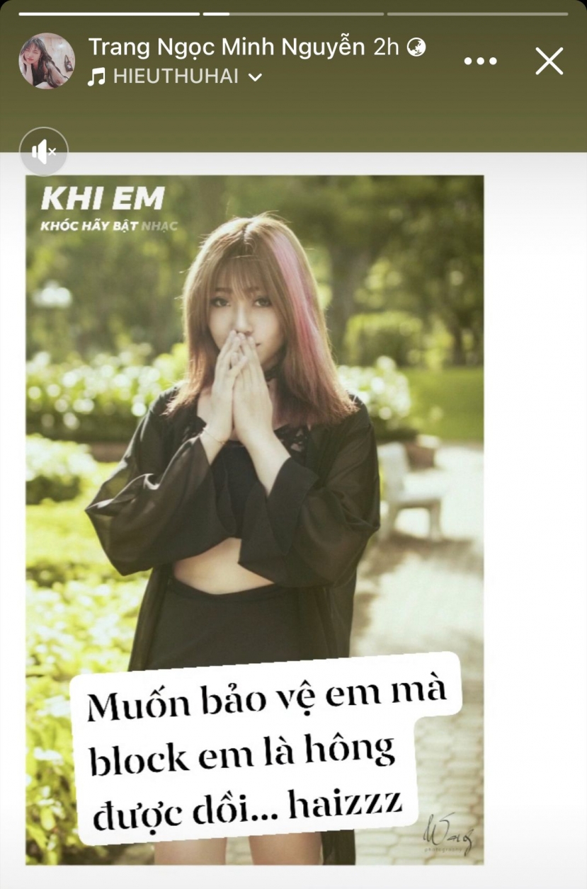Bị khịa cố tỏ ra đáng thương hậu ly hôn Vinh Râu, Lương Minh Trang phản pháo 'cực gắt' khiến anti 'cứng họng' - Ảnh 1 Bị khịa cố tỏ ra đáng thương hậu ly hôn Vinh Râu, Lương Minh Trang phản pháo 'cực gắt' khiến anti 'cứng họng' - Ảnh 1