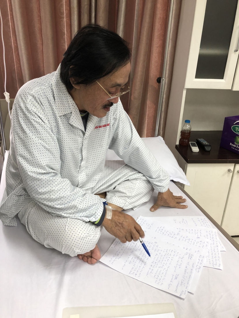 Nghẹn đắng hoàn cảnh 'cơ cực' của nghệ sĩ Giang còi trước khi qua đời: Chạy vạy tiền chữa bệnh, thủ thỉ với con không nên lời - Ảnh 6 Nghẹn đắng hoàn cảnh 'cơ cực' của nghệ sĩ Giang còi trước khi qua đời: Chạy vạy tiền chữa bệnh, thủ thỉ với con không nên lời - Ảnh 6