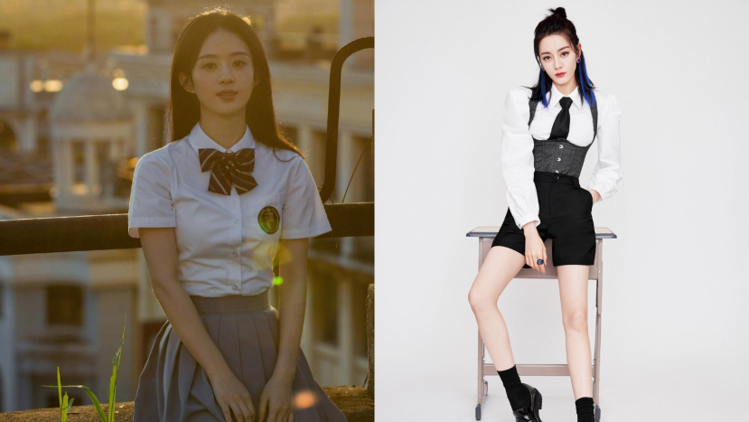 Địch Lệ Nhiệt Ba 'cosplay' thành nữ sinh, nhưng dân tình vẫn tố 'đua đòi' Dương Mịch, Triệu Lệ Dĩnh - Ảnh 7 Địch Lệ Nhiệt Ba 'cosplay' thành nữ sinh, nhưng dân tình vẫn tố 'đua đòi' Dương Mịch, Triệu Lệ Dĩnh - Ảnh 7