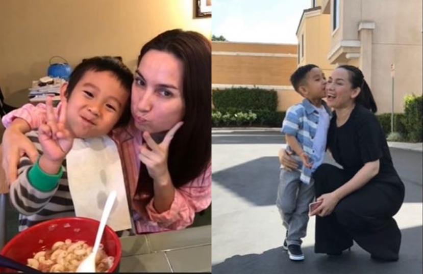 Mặc dù không được gặp bà thường xuyên thế nhưng cậu nhóc vẫn rất tình cảm, không ít hình ảnh cậu bé ôm hôn, chơi ngoan ngoãn với Phi Nhung Mặc dù không được gặp bà thường xuyên thế nhưng cậu nhóc vẫn rất tình cảm, không ít hình ảnh cậu bé ôm hôn, chơi ngoan ngoãn với Phi Nhung