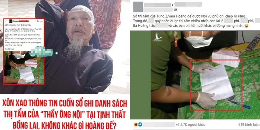 Những ngày qua, mạng xã hội lan truyền hình ảnh được cho là cuốn vở ghi chép lại toàn bộ lịch sử sinh hoạt, ân ái của ông Lê Tùng Vân (thầy ông nội) với con gái của mình Những ngày qua, mạng xã hội lan truyền hình ảnh được cho là cuốn vở ghi chép lại toàn bộ lịch sử sinh hoạt, ân ái của ông Lê Tùng Vân (thầy ông nội) với con gái của mình