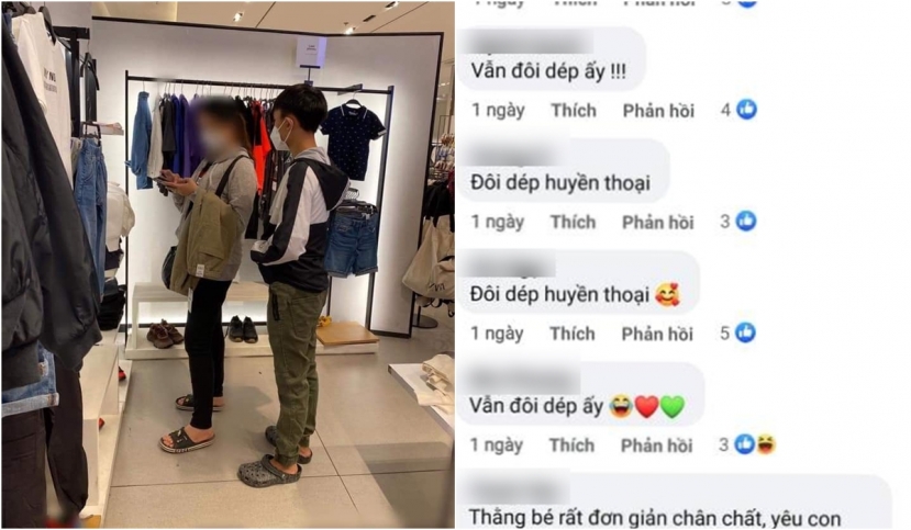 Đi mua sắm, netizen còn soi ra 'đôi dép huyền thoại' Hồ Văn Cường sử dụng nhiều lần Đi mua sắm, netizen còn soi ra 'đôi dép huyền thoại' Hồ Văn Cường sử dụng nhiều lần
