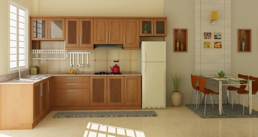 Không kê tủ lạnh ở gần bếp nấu hoặc đối diện bếp Không kê tủ lạnh ở gần bếp nấu hoặc đối diện bếp