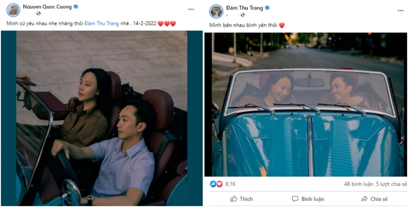 Màn tung hứng của cặp vợ chồng đình đám nhất nhì Vbiz khiến ai nấy cũng đều phải tan chảy Màn tung hứng của cặp vợ chồng đình đám nhất nhì Vbiz khiến ai nấy cũng đều phải tan chảy