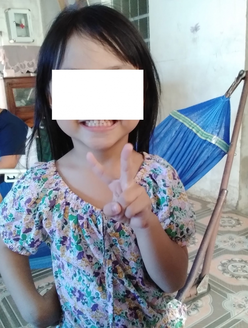 Nạn nhân - bé chỉ mới 5 tuổi Nạn nhân - bé chỉ mới 5 tuổi