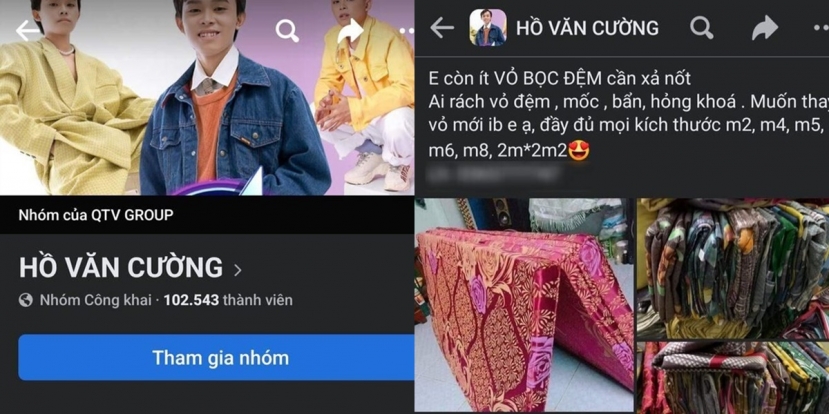 Nhóm fan với hơn 100.000 thành viên của Hồ Văn Cường bất ngờ ngừng cập nhật các thông tin liên quan đến nam nghệ sĩ, trở thành kênh bán hàng Nhóm fan với hơn 100.000 thành viên của Hồ Văn Cường bất ngờ ngừng cập nhật các thông tin liên quan đến nam nghệ sĩ, trở thành kênh bán hàng