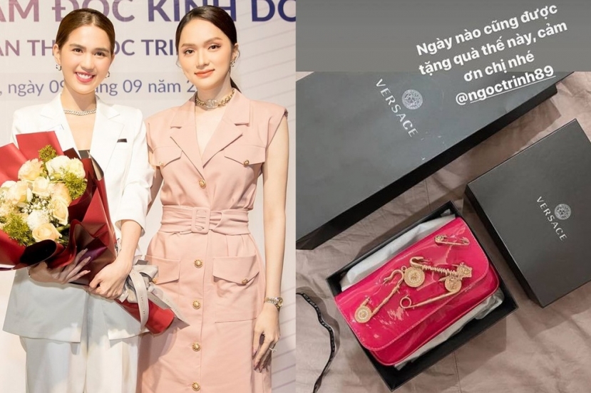 Nữ hoàng nội y từng tặng giọng ca Anh Đang Ở Đâu Đấy Anh chiếc túi Versace có giá hơn 20 triệu đồng làm quà sinh nhật Nữ hoàng nội y từng tặng giọng ca Anh Đang Ở Đâu Đấy Anh chiếc túi Versace có giá hơn 20 triệu đồng làm quà sinh nhật