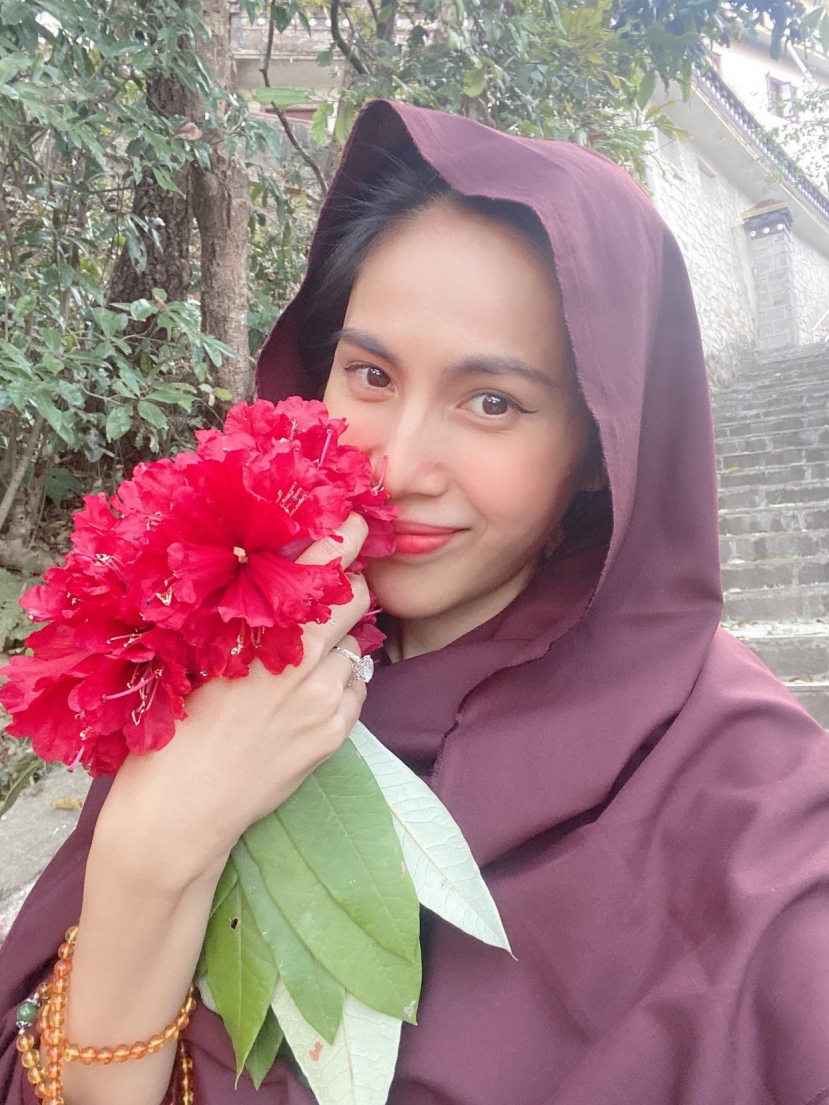 Thủy Tiên có chuyến tu tập tại Nepal trong vòng 1 tháng Thủy Tiên có chuyến tu tập tại Nepal trong vòng 1 tháng