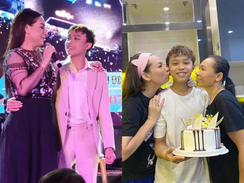 Phi Nhung và bố mẹ ruột Hồ Văn Cường từng sống rất thuận hòa Phi Nhung và bố mẹ ruột Hồ Văn Cường từng sống rất thuận hòa