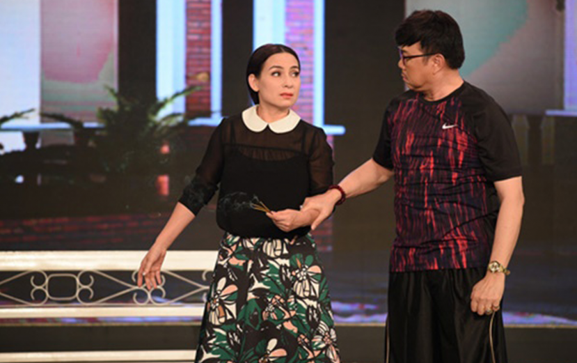 Tuy hoạt động ở hai lĩnh vực độc lập, thế nhưng Chí Tài - Phi Nhung vẫn thường xuyên hội ngộ trên sân khấu Tuy hoạt động ở hai lĩnh vực độc lập, thế nhưng Chí Tài - Phi Nhung vẫn thường xuyên hội ngộ trên sân khấu