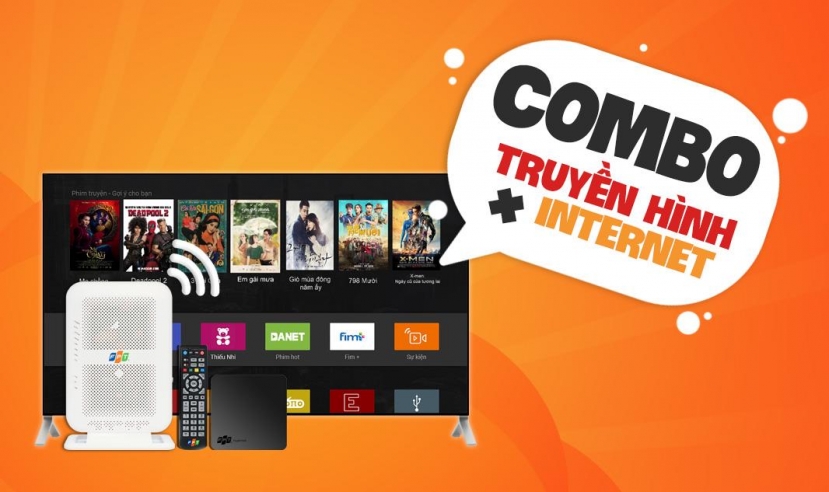 Nhiều gia đình lắp đặt combo internet và truyền hình cáp FPT Nhiều gia đình lắp đặt combo internet và truyền hình cáp FPT