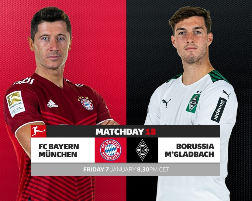 Nhận định Bayern Munich vs Borussia M'gladbach (02h30, 8/1/2022) Vòng 8 Bundesliga Nhận định Bayern Munich vs Borussia M'gladbach (02h30, 8/1/2022) Vòng 8 Bundesliga