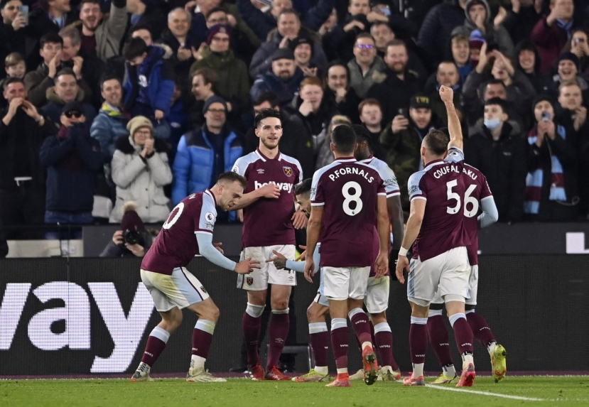 West Ham đang làm mọi thứ để cán đích trong top 4 (Ảnh: Goal) West Ham đang làm mọi thứ để cán đích trong top 4 (Ảnh: Goal)