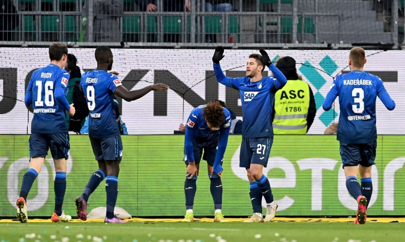 Chiến thắng sớm sẽ giúp Hoffenheim tạm thời vươn lên vị trí thứ tư (Ảnh: Twitter) Chiến thắng sớm sẽ giúp Hoffenheim tạm thời vươn lên vị trí thứ tư (Ảnh: Twitter)