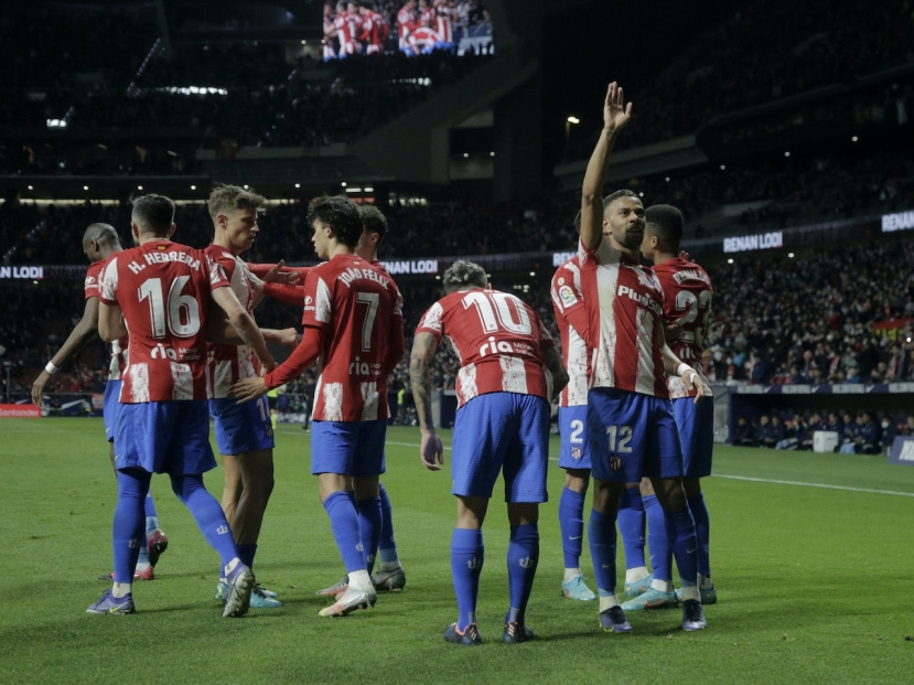Chuỗi trận bất bại của Atletico kéo dài lên con số 5 (Ảnh: Twitter) Chuỗi trận bất bại của Atletico kéo dài lên con số 5 (Ảnh: Twitter)