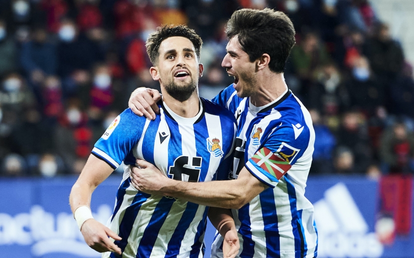 Trận đấu khó khăn của Real Sociedad (Ảnh: Twitter) Trận đấu khó khăn của Real Sociedad (Ảnh: Twitter)