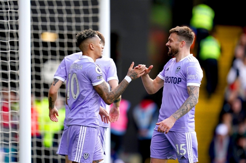 Leeds đang chơi cực kì xuất sắc (Ảnh: Twitter) Leeds đang chơi cực kì xuất sắc (Ảnh: Twitter)