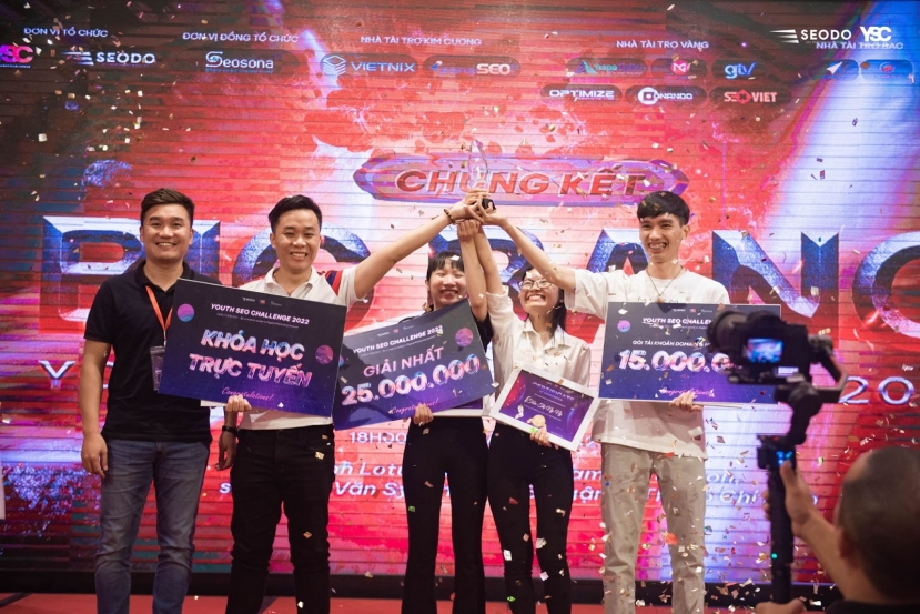 Youth SEO Challenge 2022 bùng nổ với đêm chung kết BigBang được tổ chức của SEODO x SEOSONA tại TP Hồ Chí Minh - Ảnh 1 Youth SEO Challenge 2022 bùng nổ với đêm chung kết BigBang được tổ chức của SEODO x SEOSONA tại TP Hồ Chí Minh - Ảnh 1
