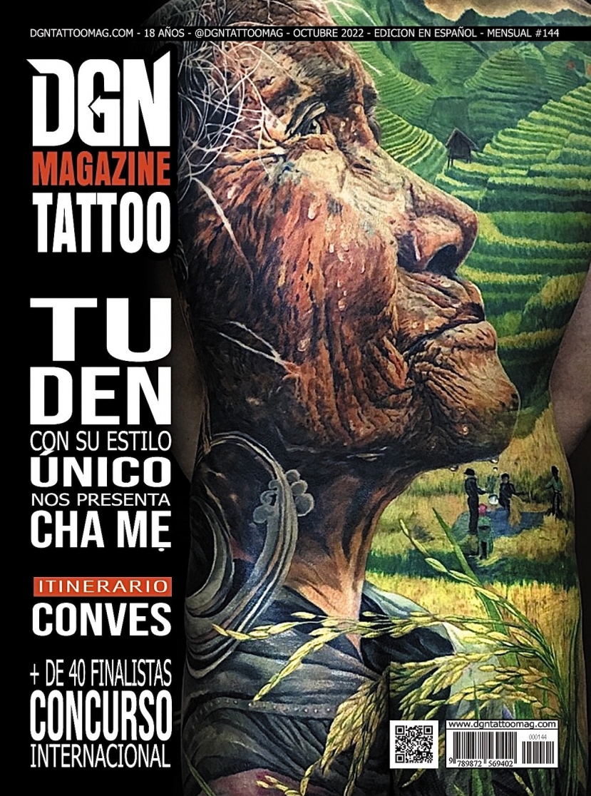 Tác phẩm của Tú Đen được tạp chí Tattoo nổi tiếng vinh danh Tác phẩm của Tú Đen được tạp chí Tattoo nổi tiếng vinh danh