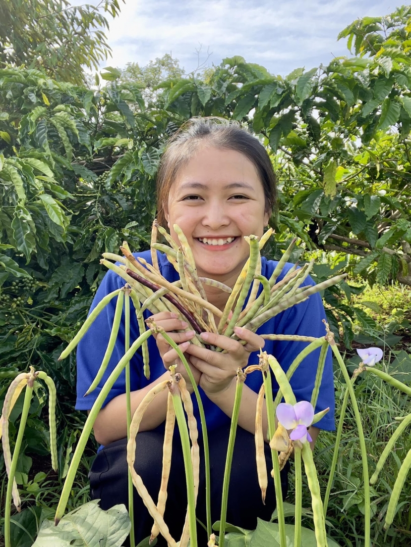 Từ nông nghiệp đến YouTuber: Hành trình đam mê của Trang ở Đak Lak - Ảnh 4 Từ nông nghiệp đến YouTuber: Hành trình đam mê của Trang ở Đak Lak - Ảnh 4
